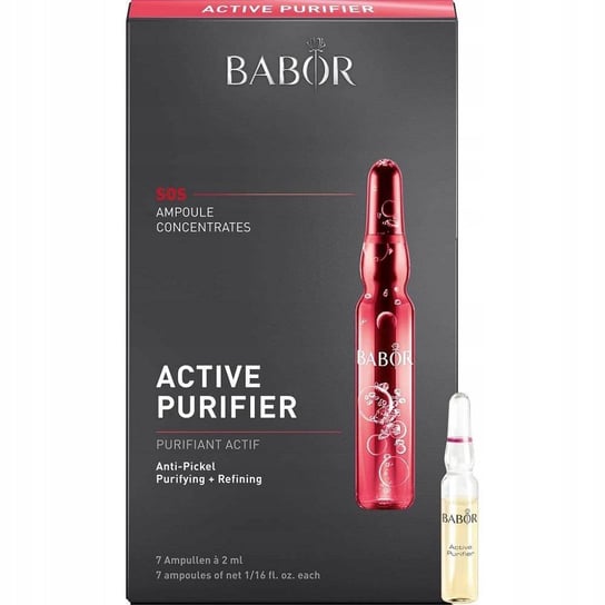 Barbor, Active Purifier, Skoncentrowane serum w ampułkach do cery z niedoskonałościami, 7x2ml Babor