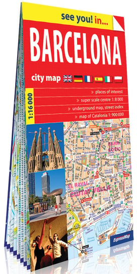 Barcelona. Plan miasta 1:16 000 Opracowanie zbiorowe