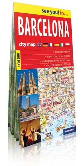 Barcelona. Plan miasta 1:16 000 Expressmap Polska Sp. z o.o.