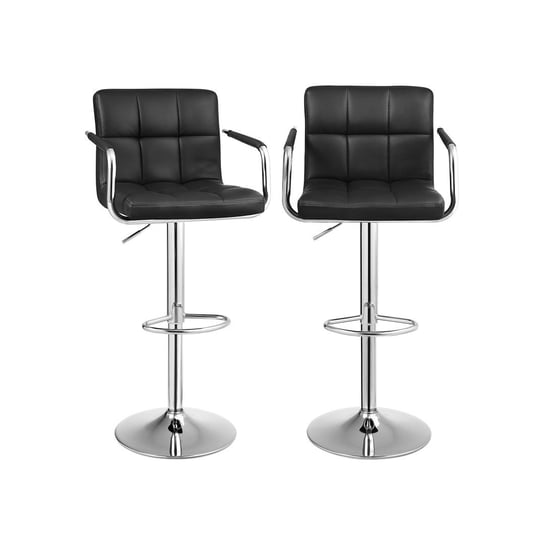 Barchair Black 38X44X95-115 Actona