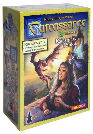 Bard, gra strategiczna Carcassonne: Księżniczka i Smok (druga edycja polska) Bard