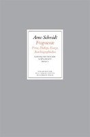 Bargfelder Ausgabe. Standardausgabe. Supplemente 1. Fragmente Schmidt Arno