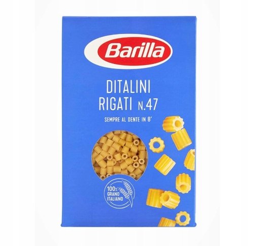 BARILLA Ditalini rigati włoski makaron na zupę Barilla