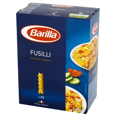 Barilla, Fusilli, Makaron świderki, 500 g Barilla