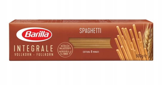 Barilla Spaghetti Makaron Pełnoziarnisty 500G It Barilla