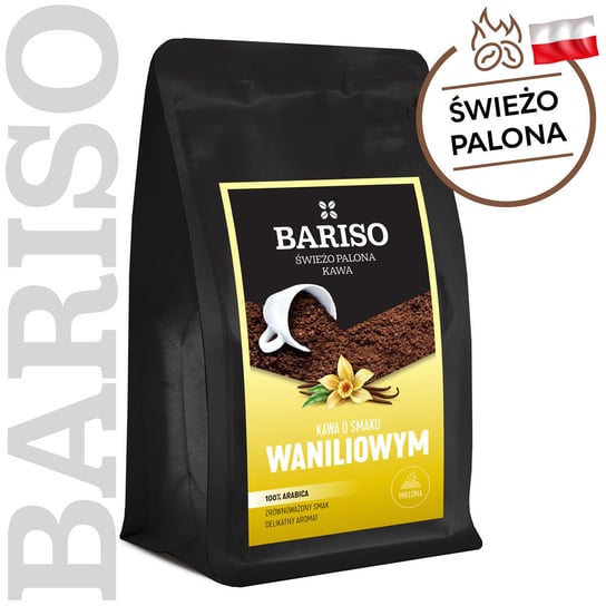 Bariso, kawa mielona o smaku waniliowym, 200 g Bariso