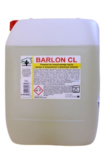 BARLON CL płyn do mycia naczyń w zmywarkach 5l Inny producent