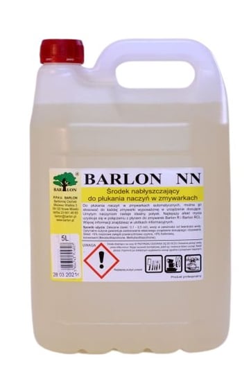 BARLON N płyn nabłyszczający do zmywarek 5l Inny producent