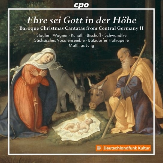 Baroque Christmas Cantatas from Central Germany Vol. 2 Sachsisches Vocalensemble, Batzdorfer Hofkapelle, Stadler Anna, Wagner Dorothea, Kunath Stefan, Bischoff Alexander, Schwandte Felix