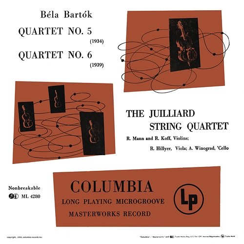 Bartók: Quartet No. 5 & Quartet No. 6 Juilliard String Quartet