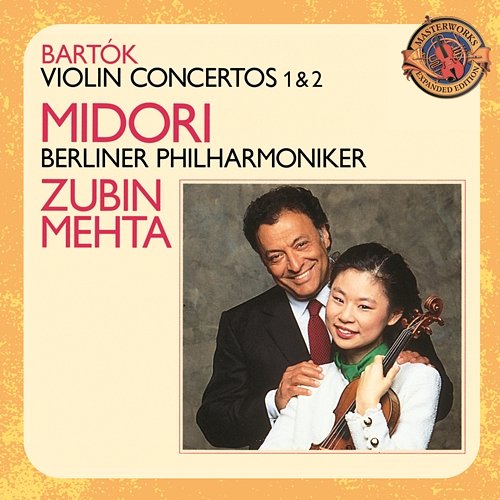 Bartók: Violin Concertos Nos. 1 & 2 Berlin Philharmonic Orchestra, Midori, Zubin Mehta