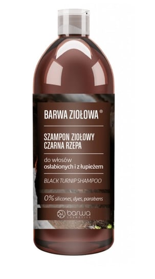 Barwa, Ziołowa, szampon do włosów osłabionych i z łupieżem, 480 ml Barwa