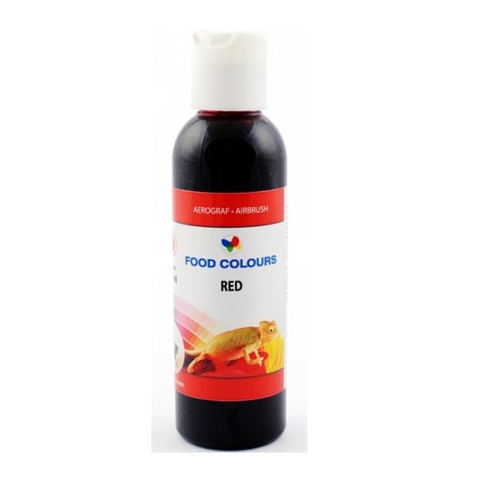 Barwnik Do Aerografu Czerwony Red 135 Ml Food Colours