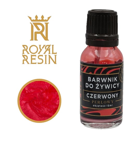 Barwnik Do Żywicy Epoksydowe Perłowy Czerwony 15Ml / Royal Resin Inna marka