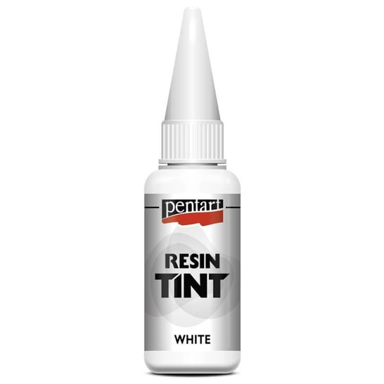 Barwnik do żywicy - Resin Tint Pentart - matowy biały 20ml Pentart