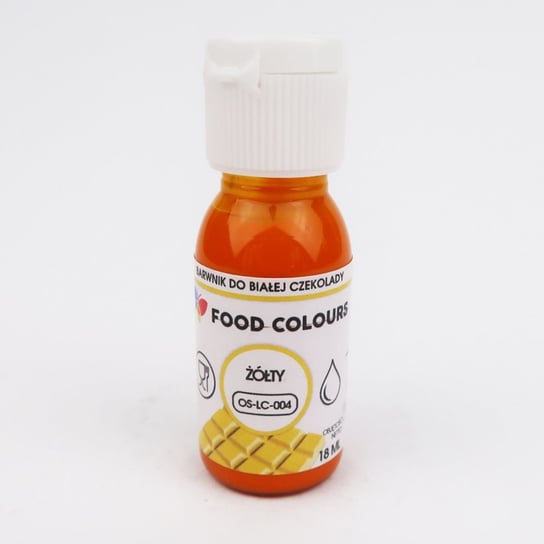 Barwnik Spożywczy Do Białej Czekolady Żółty 18ml Food Colours