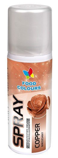 Barwnik Spożywczy W Sprayu - Miedziany - 50 Ml Food Colours