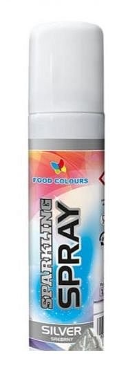 Barwnik Spożywczy W Sprayu - Srebrny - 250 Ml Food Colours