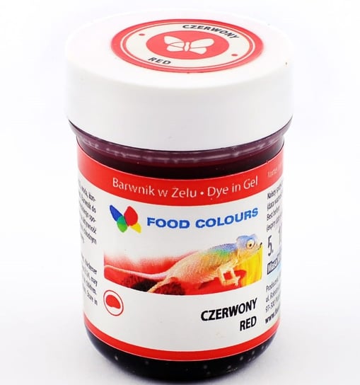 Barwnik Spożywczy w Żelu Czerwony 35 G Food Colours