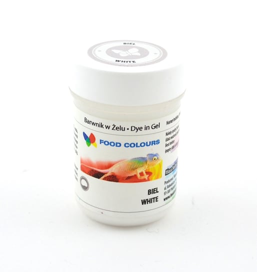 Barwnik w żelu biały spożywczy 35g Food Colours (nowa biel) Food Colours