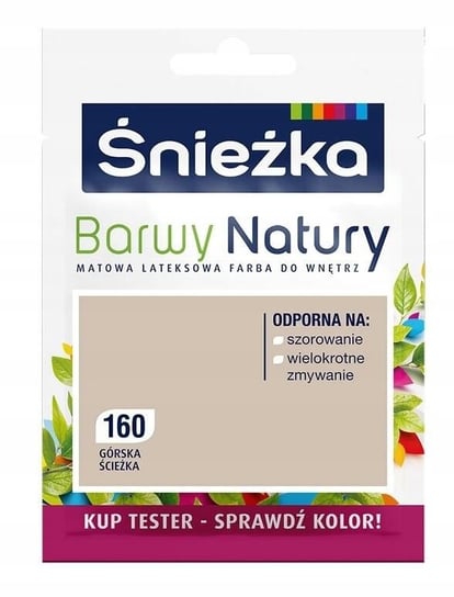 BARWY NATURY GÓRSKA ŚCIEŻKA 160 25ML TESTER Śnieżka