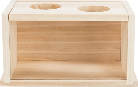 Basen do kąpieli piaskowych, dla myszy/chomików, drewno, 20 × 12 × 12 cm Trixie