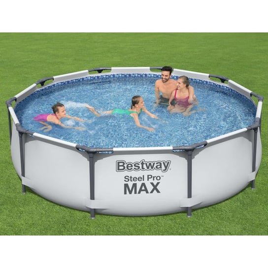 Basen ogrodowy, stelażowy, Bestway, zestaw, 305x76 cm Bestway