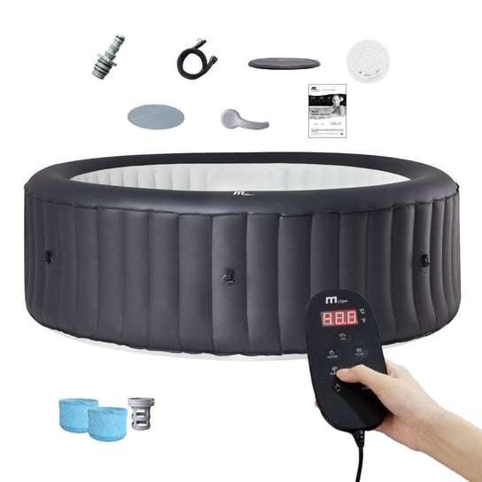 Basen z hydromasażem dmuchane Rimba Max MSpa 8 osób SPA Bąbelki MSpa