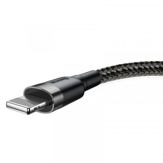 Baseus Cafule Cable - Kabel połączeniowy USB do Lightning, 2.4 A, 0.5 m (szary/czarny) OnePlus