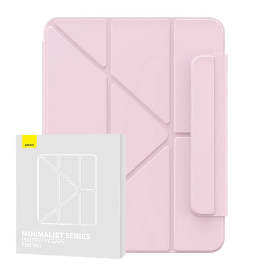 Baseus, Etui magnetyczne Baseus Minimalist do Pad Air4/Air5 10.9” (baby pink) Baseus