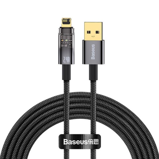 Baseus Explorer Series Kabel Usb Lightning Do Iphone 5 6 7 8 X Ipad 2.4A 2M Baseus