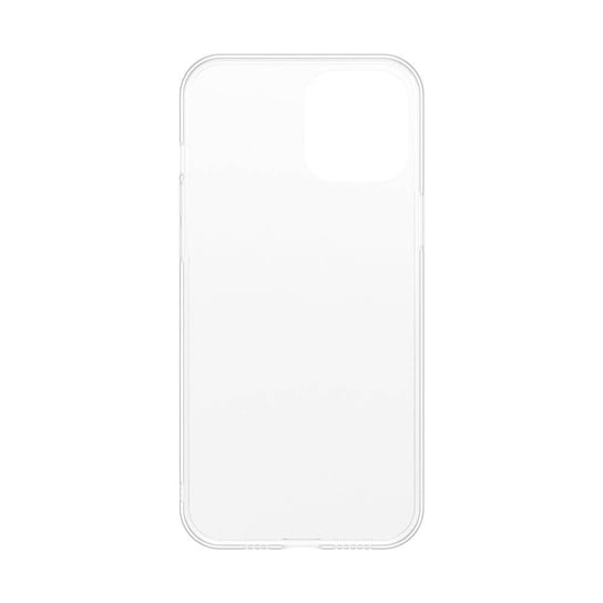 Baseus Frosted Glass Case Sztywne etui z elastyczną ramką iPhone 12 mini Biały (WIAPIPH54N-WS02) Baseus
