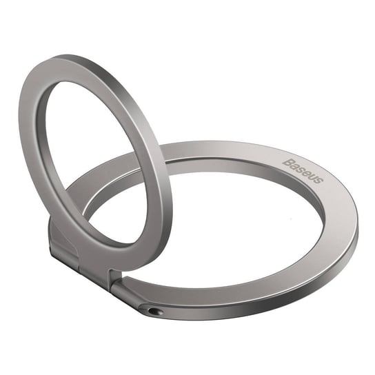 Baseus Halo magnetyczny uchwyt ring podstawka do telefonu srebrny (SUCH000012) Baseus