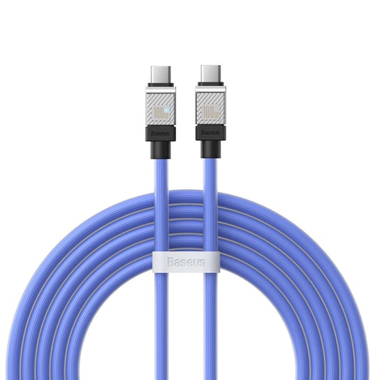 Baseus kabel CoolPlay USB-C - USB-C 2m 100W niebieski Baseus