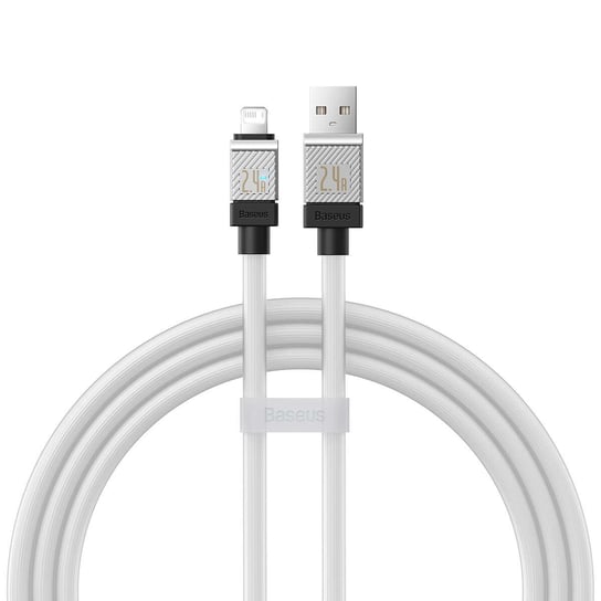 Baseus kabel CoolPlay USB - Lightning 1m 2,4A biały Baseus