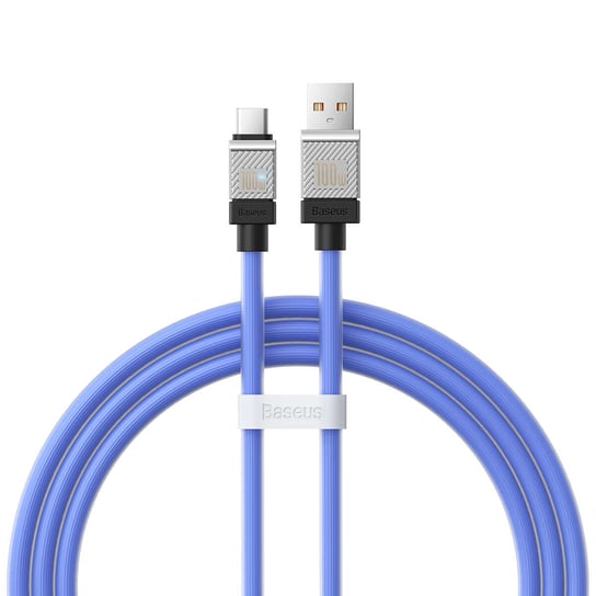 Baseus kabel CoolPlay USB - USB-C 1m 100W niebieski Baseus