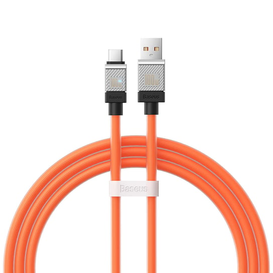 Baseus kabel CoolPlay USB - USB-C 1m 100W pomarańczowy Baseus