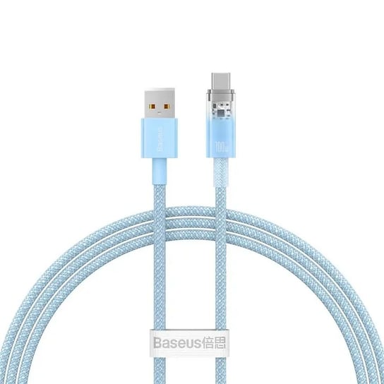 BASEUS kabel USB do Typ C Power Delivery Explorer 100W 1m niebieski CATS010403 倍思