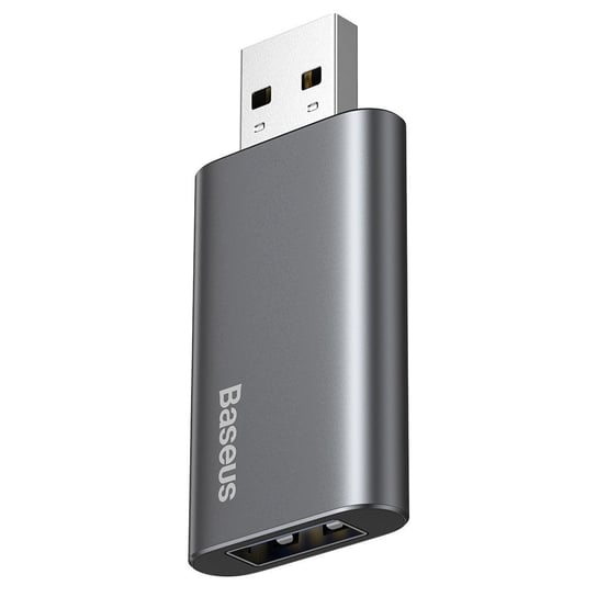 Baseus pamięć przenośna pendrive 64 GB z dodatkowym portem USB do ładowania szary (ACUP-C0A) - Szary \ 64 Baseus