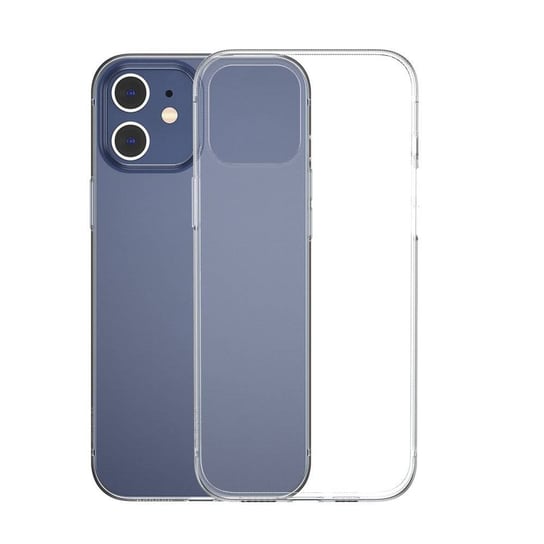 Baseus Simple Case Elastyczne żelowe etui iPhone 12 mini Przezroczysty (ARAPIPH54N-02) Baseus