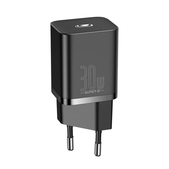 Baseus Super Si 1C szybka ładowarka USB Typ C 30W Power Delivery Quick Charge czarny (CCSUP-J01) Baseus