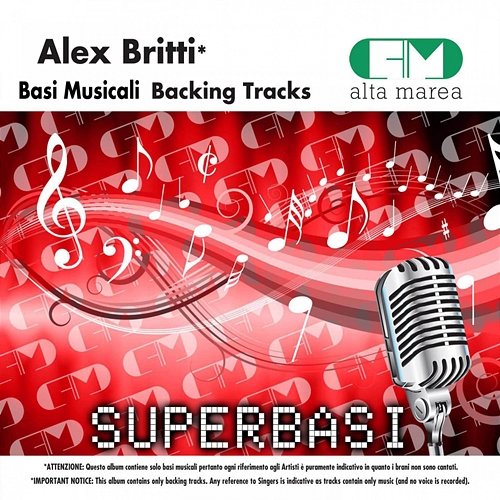 Basi Musicali: Alex Britti (Backing Tracks) Alta Marea