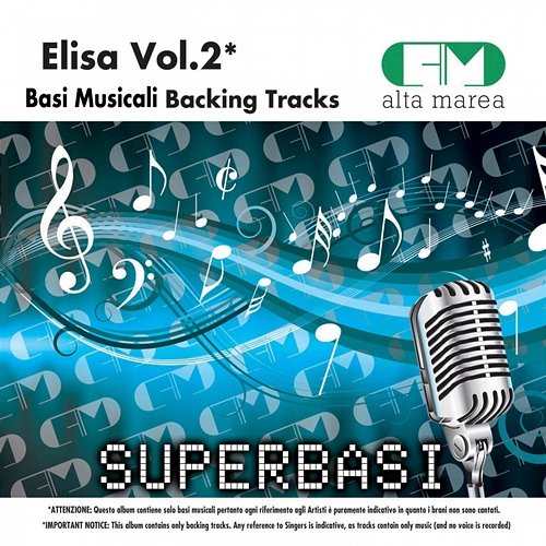 Basi Musicali: Elisa, Vol. 2 (Backing Tracks) Alta Marea
