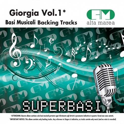 Basi Musicali: Giorgia, Vol. 1 (Backing Tracks) Alta Marea
