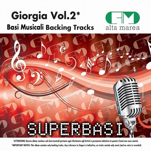 Basi Musicali: Giorgia, Vol. 2 (Backing Tracks) Alta Marea