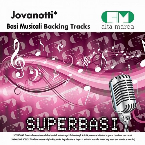 Basi Musicali: Jovanotti (Backing Tracks) Alta Marea