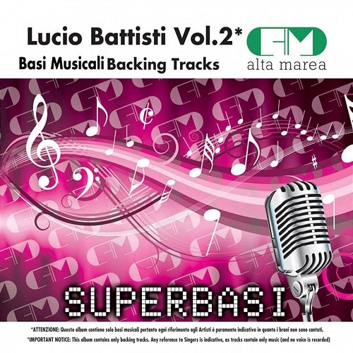 Basi Musicali: Lucio Battisti, Vol. 2 (Backing Tracks) Alta Marea