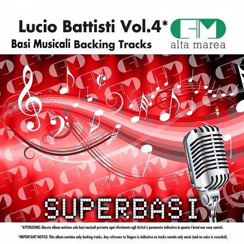 Basi Musicali: Lucio Battisti, Vol. 3 (Backing Tracks) Alta Marea