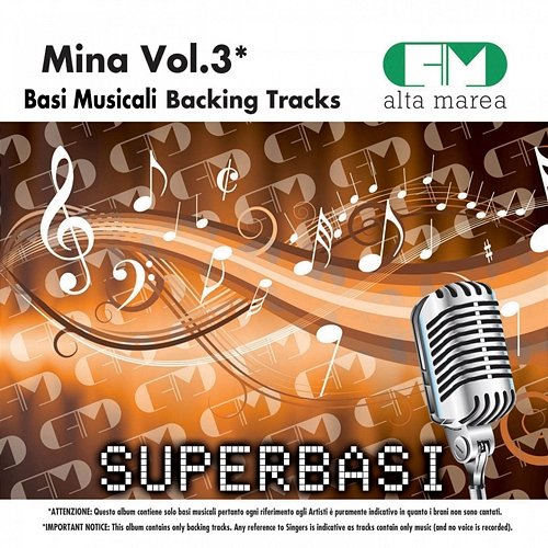 Basi Musicali: Mina, Vol. 3 (Backing Tracks) Alta Marea