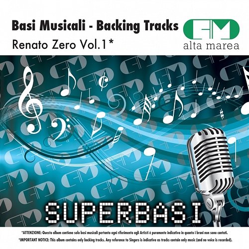 Basi Musicali: Renato Zero, Vol. 1 (Backing Tracks) Alta Marea
